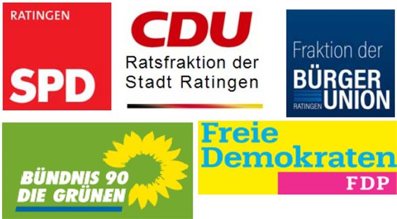 Gemeinsamer Antrag aller Ratsfraktionen der Stadt Ratingen
