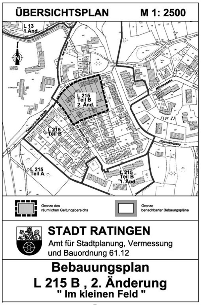 Die BU Informiert - Vorstellung B-Plan L215 B "Im kleinen Feld"