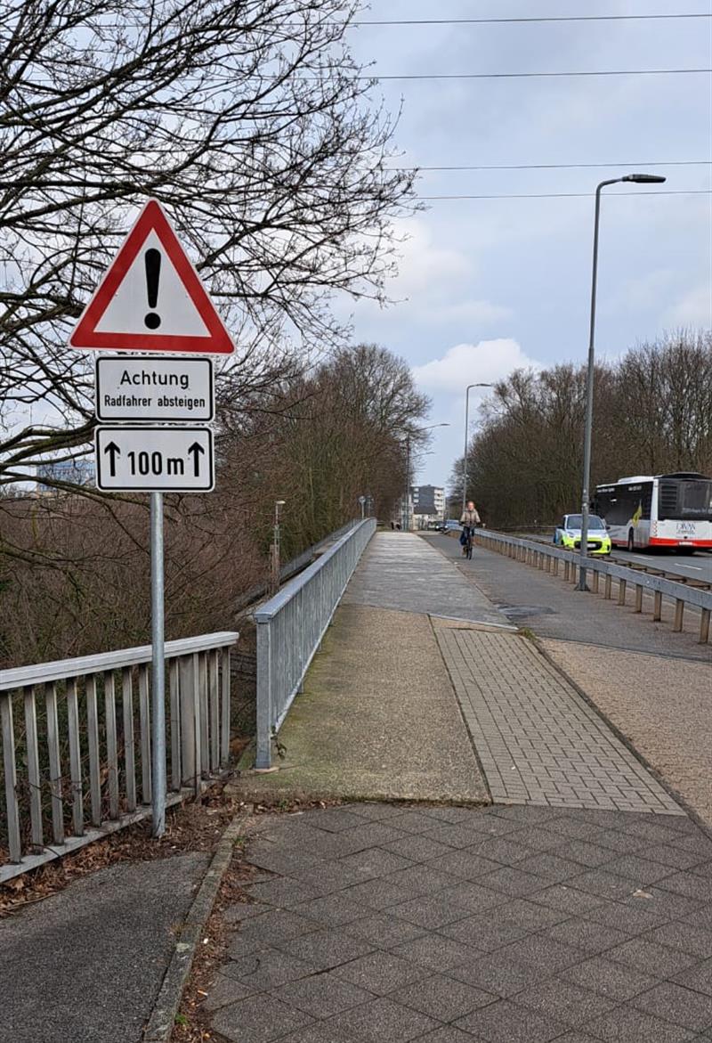 Antrag: Brückengeländer Volkardeyer Brücke ertüchtigen