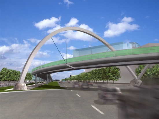 Prüfauftrag zum Verkehrskonzept Ratingen Ost - Überflieger als Abbiegebrücke