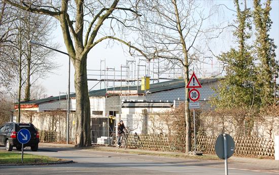 Bebauung Ecke Brügelmannweg / Hauser Ring
