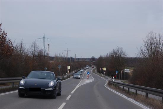 Reduzierungauf 50 km/h auf dem Blyth-Valley-Ring am Sportpark KERAMAG