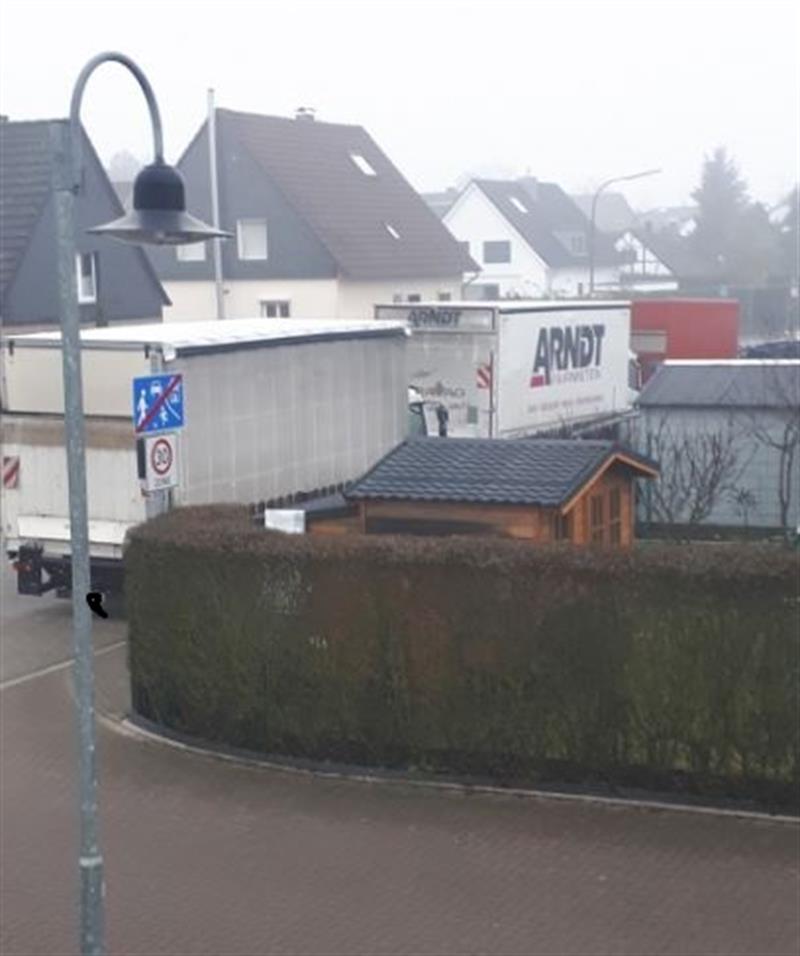 Beschilderung „Am Brand“ im Ortsteil Lintorf