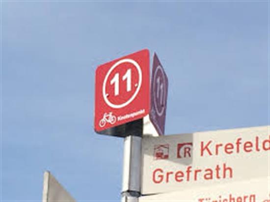 Einführung eines Fahrrad-Knotenpunktsystems