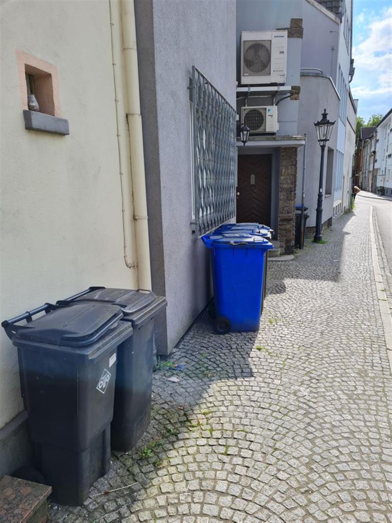 Mülltonnenabstellplatz Parkplatz Kirchgasse - Antrag auf Sachstand