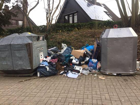 Antrag für den Bezirksausschuss West: Vermüllung