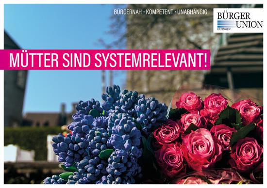Wir wünschen allen Müttern einen schönen Muttertag und sagen DANKE!!!