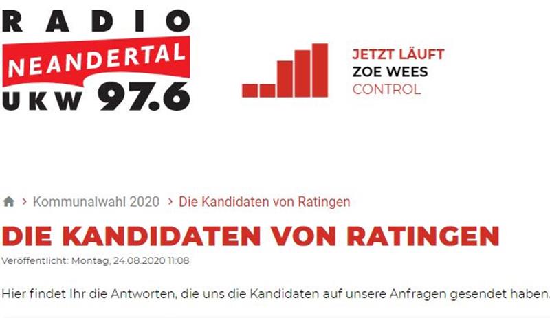 RADIO NEANDERTAL / BM-Kandidaten-Check