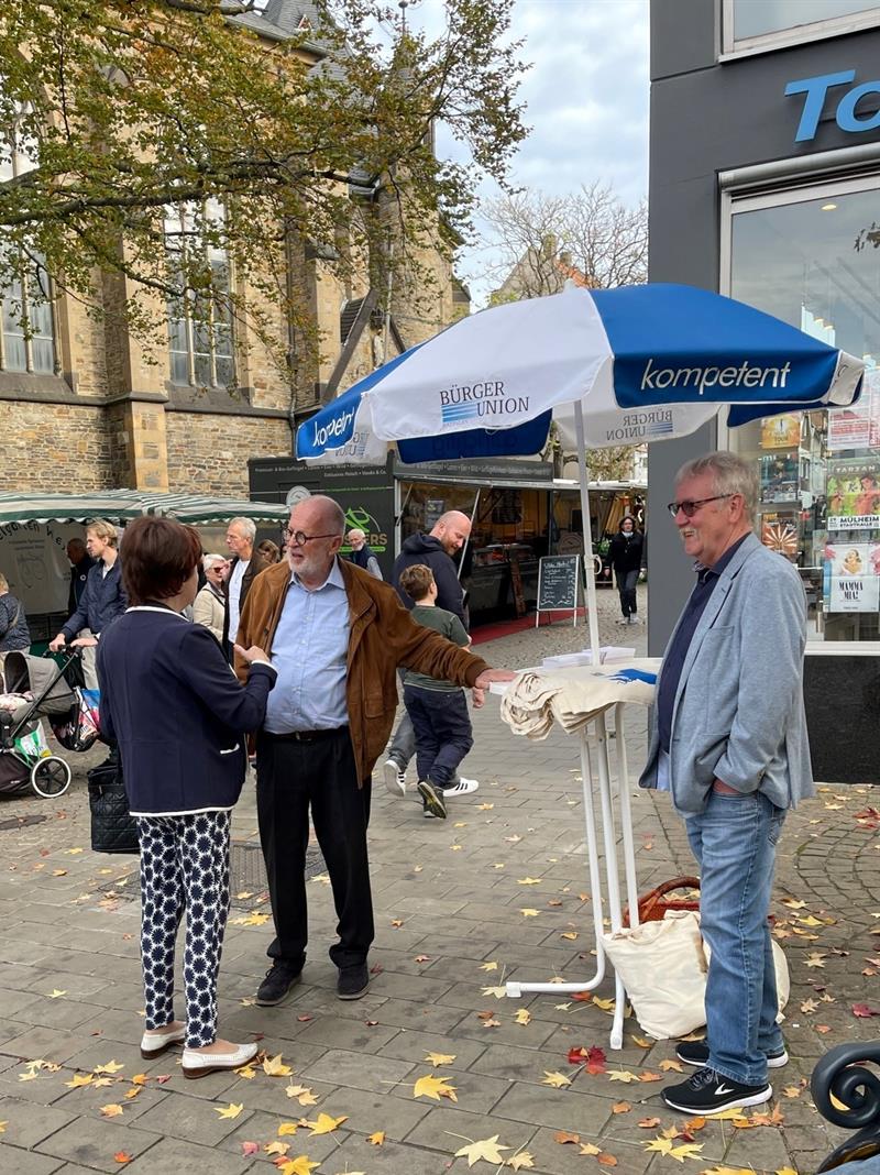 OpenAir auf dem Marktplatz in Mitte