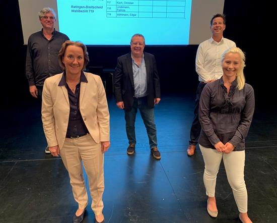 Kandidaten der Bürger-Union für Ratingen-Lintorf/Breitscheid
