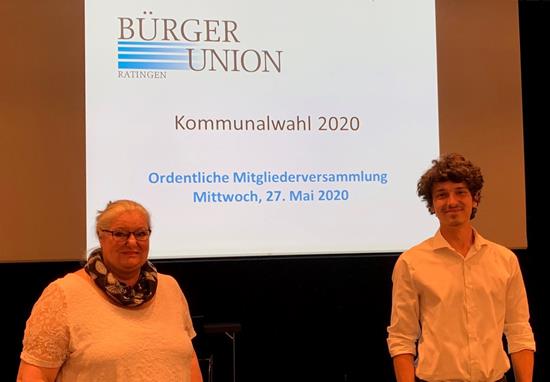 Kandidaten der Bürger-Union für Ratingen-Tiefenbroich