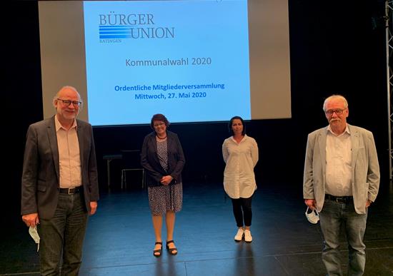 Kandidaten der Bürger-Union für Ratingen-West