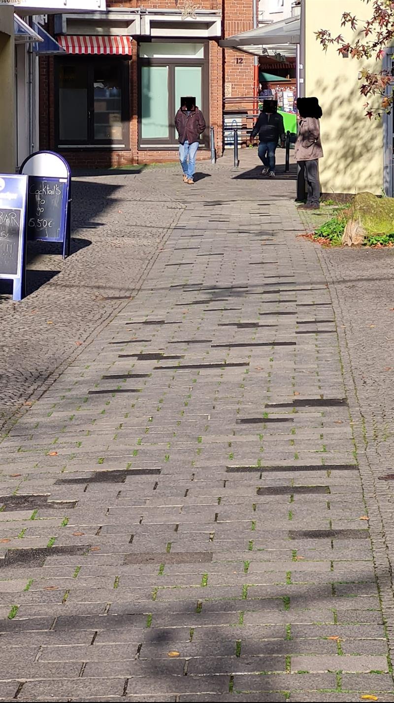 Sanierung der Pflasterung am Steinhausgässchen