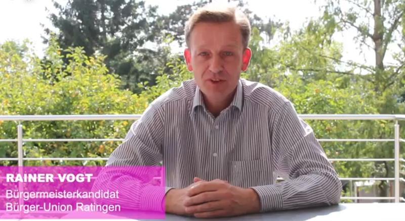 2 Videobotschaften unseres Bürgermeister-Kandidaten Rainer Vogt...