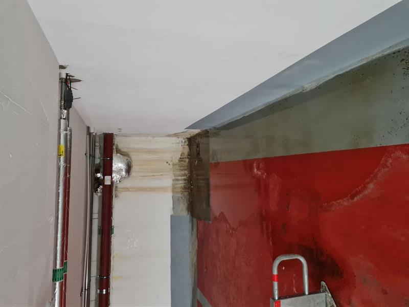 Wasserschaden in/an der Tiefgarage des Rathauses