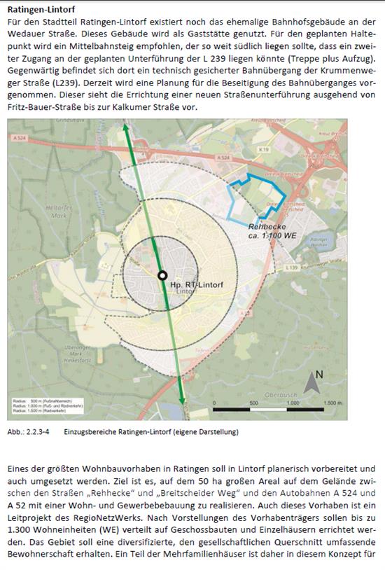 Die Bürger-Union informiert / Mehr Wohnraum in Lintorf nur mit  Verkehrskonzept 